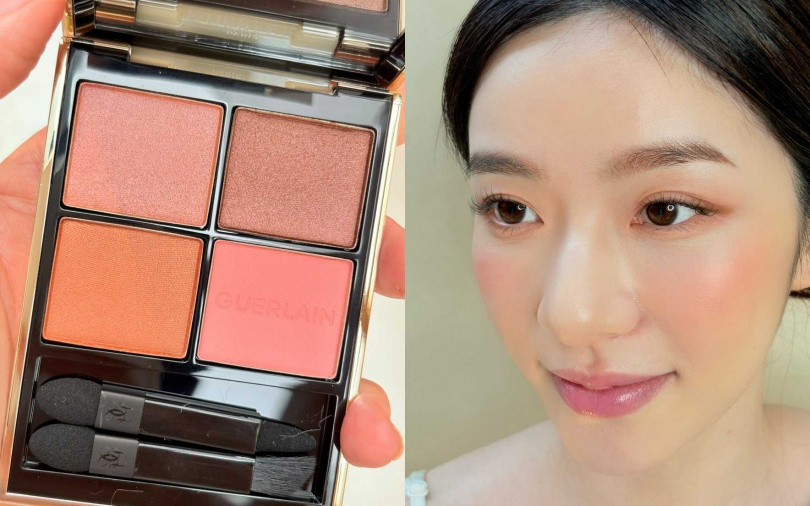 嬌蘭高訂深邃四色眼影盤#129/3,350元(圖/吳雅鈴攝)