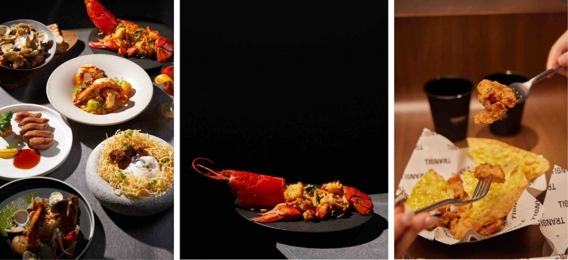 《Transit》瑪黑餐酒館 Dream Plaza概念店首波夏季限定菜單，為深夜美食推向全新高度，提供多道上鏡又吸睛的浮誇系餐點（圖／品牌提供）