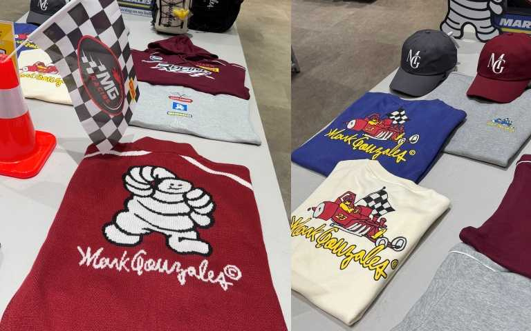 秋冬推出賽車系列,小天使化身米淇林寶寶(圖/黃筱婷攝)