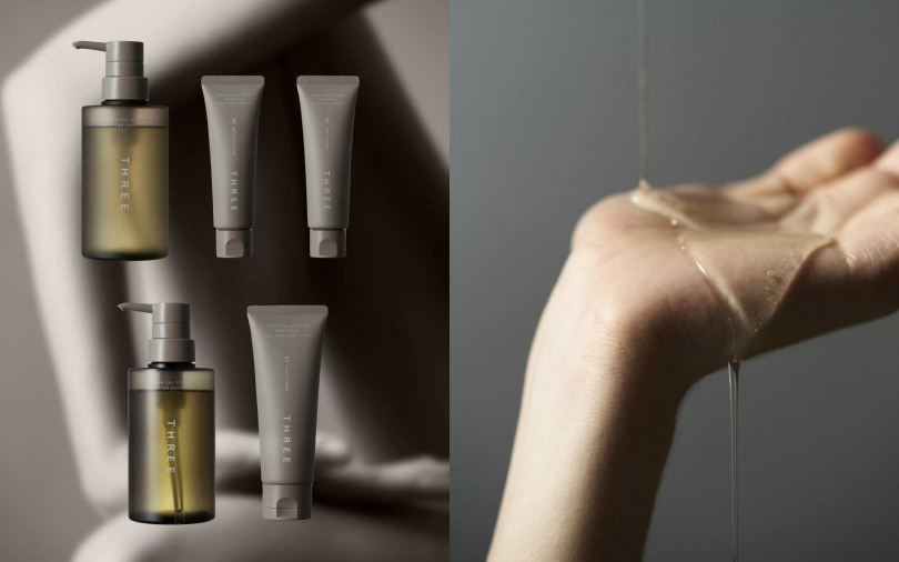 THREE香氛甦活身體&手部護理系列，是專為現代人身心失衡問題，量身打造的精油解壓處方。（圖／品牌提供）