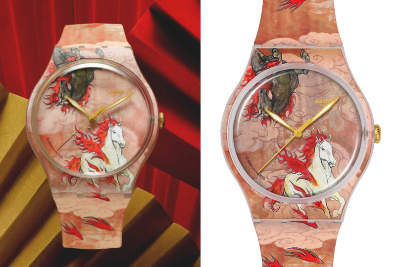 SWATCH RIDING THE CLOUDS 腕錶 (圖/品牌提供)