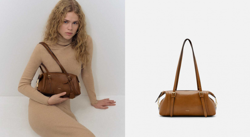 PEDRO Hitch 保齡球包 淺棕褐色／3,390元（圖／品牌提供）