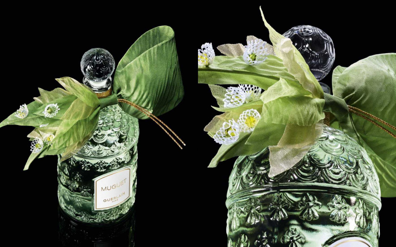 嬌蘭幸福永駐鈴蘭淡香水錦綢珍繡蜂印瓶125ml+30ml噴霧瓶／29,500元（圖／品牌提供）