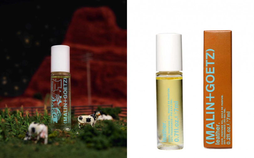 (MALIN+GOETZ) x BRAIN DEAD皮革滾珠式香氛油7ml／1,500元（圖／品牌提供）