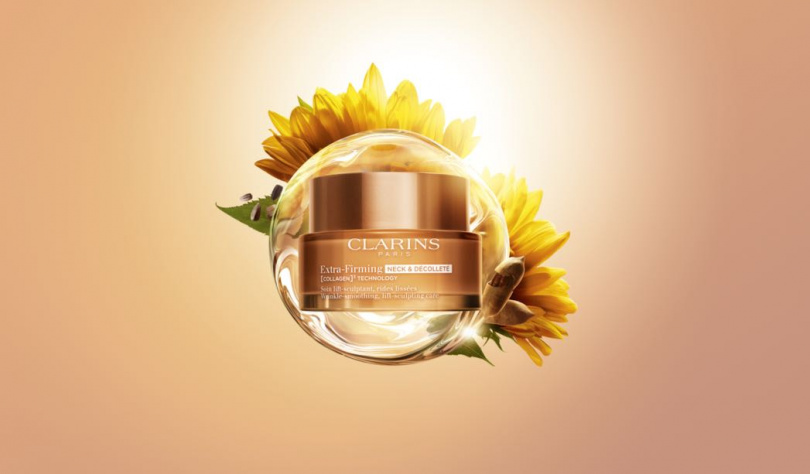 CLARINS煥顏緊緻膠原美頸霜50ml/2,900元。(圖/品牌提供)
