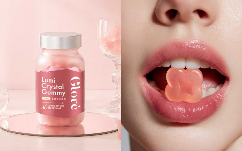 Lumi+晶透聚光軟糖幫你有感調理透亮好氣色。(圖/品牌提供)