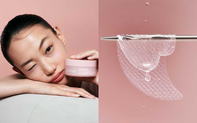 LANEIGE 粉澎潤膠原緊緻眼膜貼 30對|60片/700元(圖/品牌提供)
