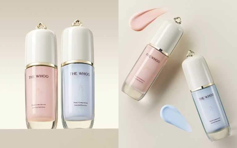 THE WHOO后 皇后臻顏琉光潤色乳(瑰粉/沁藍) SPF50+/PA++++ 30ml/1,880元(圖/品牌提供)
