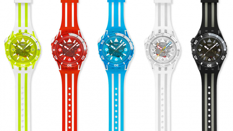 Swatch SCUBAQUA 系列腕錶／4,850元（圖／品牌提供）