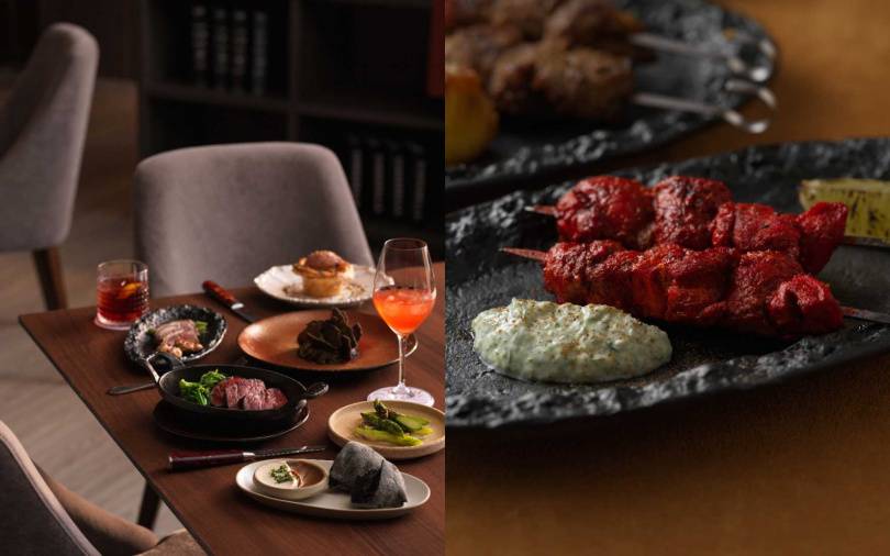 全新餐廳品牌AURA Bar & Grill在微風廣場7樓開幕。(圖/品牌提供)