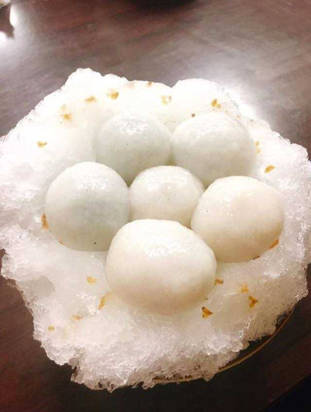 圖片來源:御品元冰火湯圓臉書