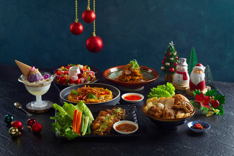 Asia49自12/22至12/25以及12/31共五天的晚餐時段推出豪華佳節個人套餐！