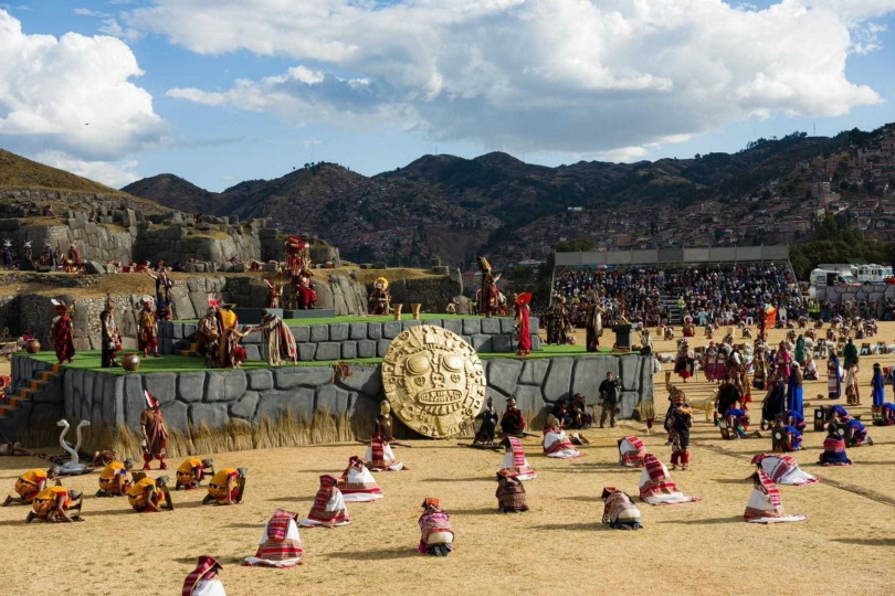 雄獅旅遊預留席位，帶領旅客入座秘魯「太陽祭」最前排。（圖／雄獅旅遊提供）