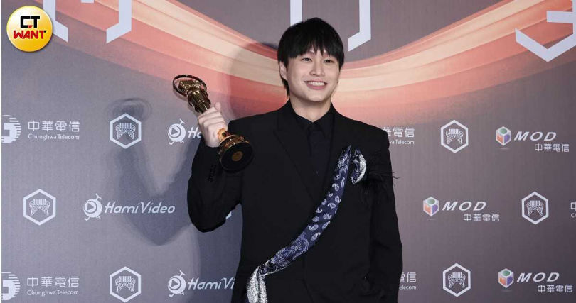 最佳台語男歌手獎由陳以恆憑藉專輯《罐頭塔》奪下。（圖／本刊攝影組）