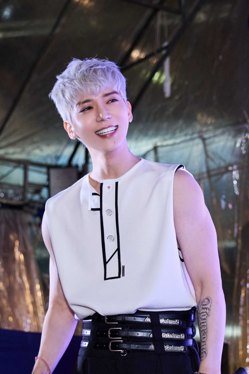 Bii畢書盡感謝台下粉絲的支持。（圖／新傳媒YES 933提供）