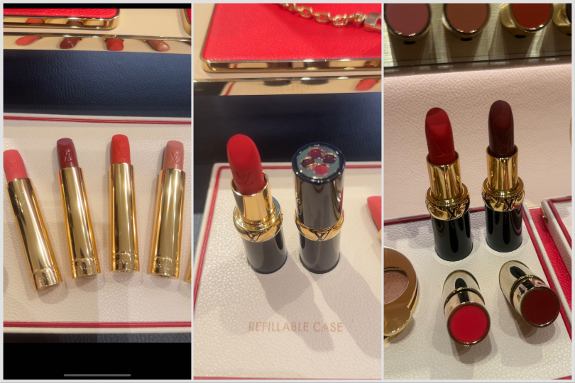 Louis Vuitton La Beauté Rouge 唇膏 3.7g / 5,300元（圖／黃筱婷攝）