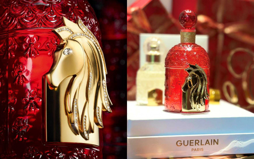 特別為慶祝農曆新年的豐饒與熱情而創作的摯紅幸運淡香精，在清新、花香與木質深度間達成完美平衡，是一款光彩奪目、充滿活力的花香調作品。（圖／吳雅鈴攝、品牌提供）