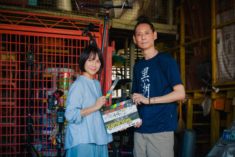 李心潔（左）第二次擔任電影監製，再度邀請王禮霖並肩作戰。（圖／甲上提供）