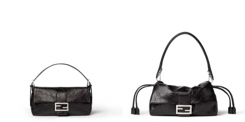 FENDI Baguette 26424/102,500元,FENDI Baguette Soft Medium/117,800元(圖/品牌提供)