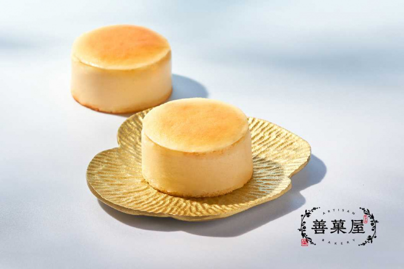 「半熟乳酪」採用日本北海道鮮乳製成，內餡如滑順細膩，溫順乳香與清爽酸度的完美比例，細緻口感讓人難以抗拒。