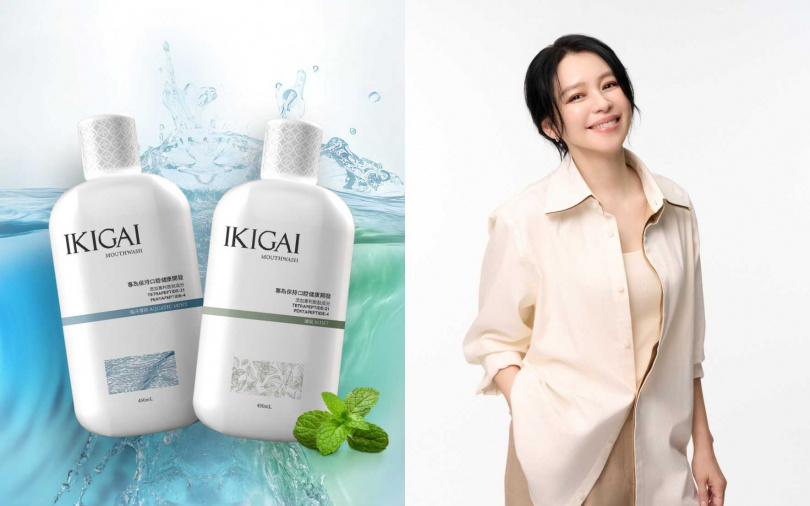 漱口水精選「海洋薄荷」與「經典薄荷」兩款香氣,讓漱口時能享受香氣在口腔流動的愉悅與放鬆。(圖/品牌提供)