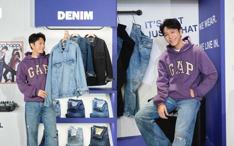 韋禮安身穿Gap 2025秋季系列。（圖／品牌提供）