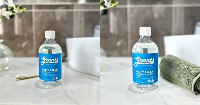 Grants 大自然清涼薄荷漱口水 500ml/390元(圖/品牌提供)