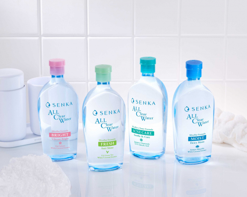 專科超微米卸妝水推出保濕嫩透卸妝水、透亮卸妝水 、 淨荳卸妝水、控油卸妝水、雙層保濕卸妝水各400ml/400元(圖/品牌提供)