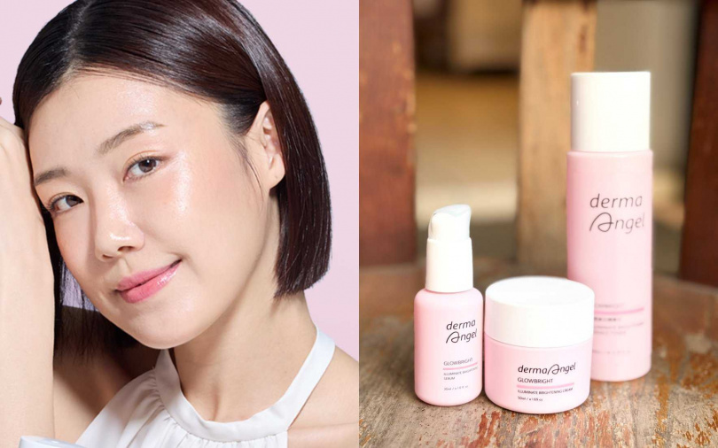 護妍天使首度跨美白市場就推出震撼業界的「校色型美白」肌光淨白系列。（圖／吳雅鈴攝、品牌提供）