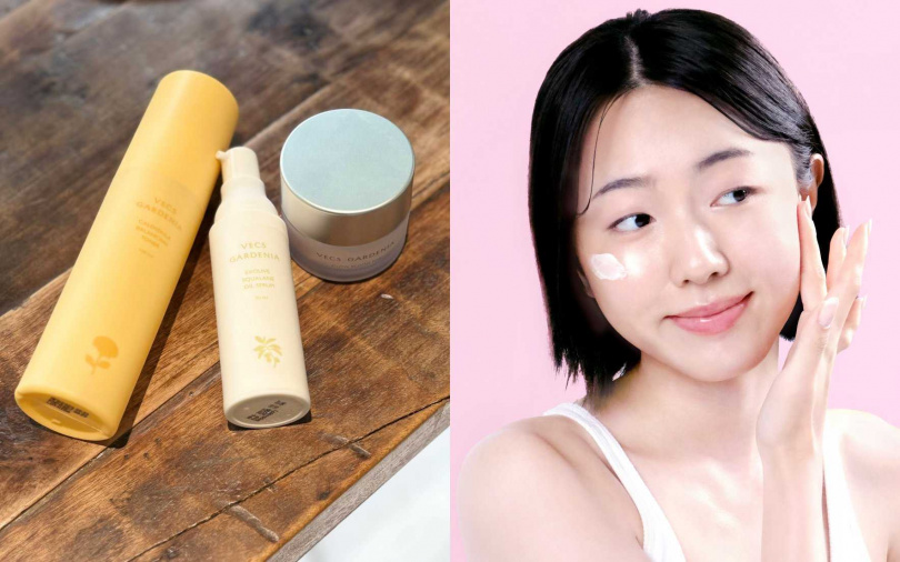 另外推薦可再搭配「金盞花舒緩平衡液」和「舒敏角鯊潤澤精萃」的換季穩膚神隊友，為肌膚帶來層層呵護。（圖／吳雅鈴攝、品牌提供）