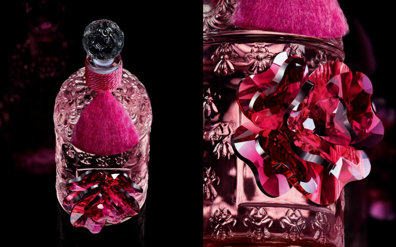 嬌蘭花冠粉櫻淡香水琉晶珠櫻蜂印瓶／29,500元（圖／品牌提供）