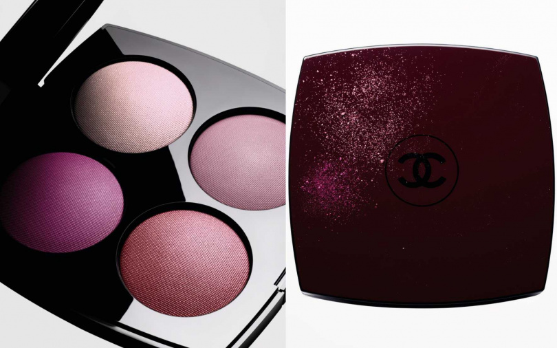 香奈兒酒紅限量眼頰盤／3,660元（圖／品牌提供）
