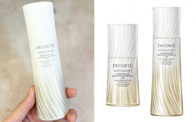 黛珂瑩潤粹白極光煥采精粹(1.8X)30ml/4,000元、60ml/6,700元(圖/吳雅鈴攝、品牌提供)