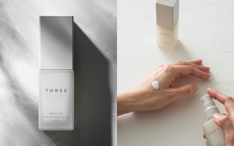 THREE平衡淨白屏護精華30ml/3,450元(圖/品牌提供)