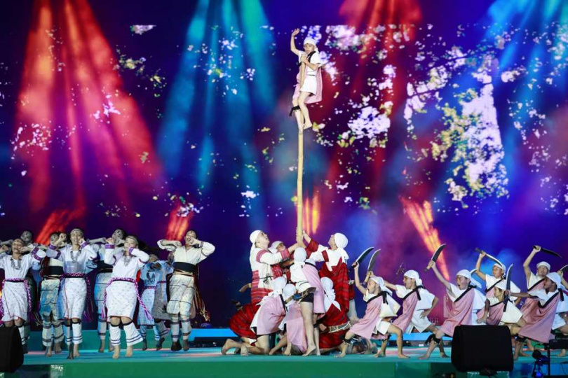 花蓮「太平洋南島聯合豐年祭」於每年7月中下旬盛大登場,是全台規模最大的原住民國際文化盛會。(圖/交通部觀光署提供)