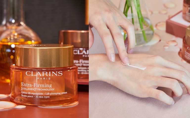 CLARINS克蘭詩第9代膠原霜,環保補充瓶版本:日霜補充瓶 3,050元;晚霜補充瓶 3,200元。(圖/品牌提供)