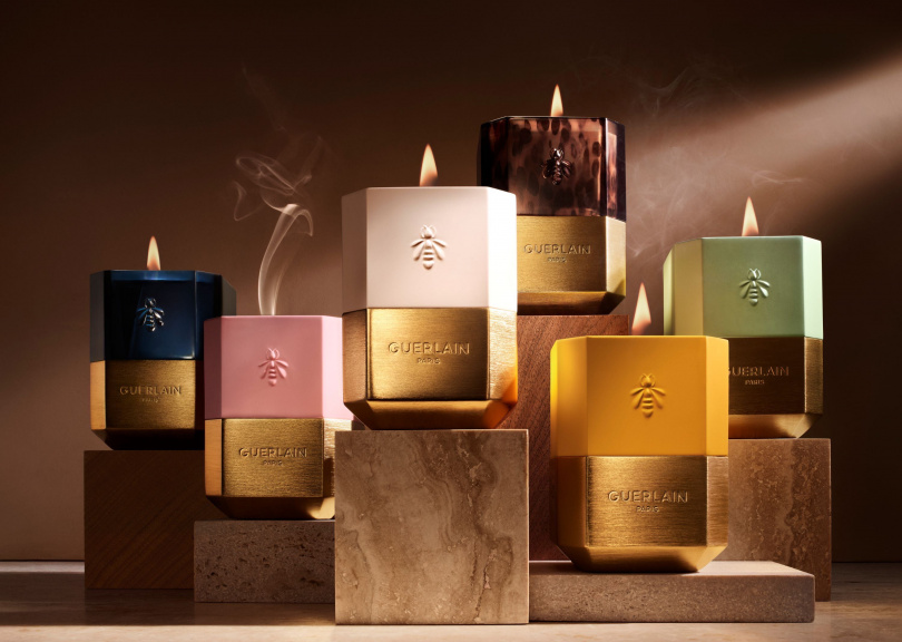 嬌蘭 居家藝術香氛蠟燭（補充）/ 2,950元、香氛蠟燭杯 / 2,510元、精粹香氛皂150g / 1,760元。（圖／品牌提供）