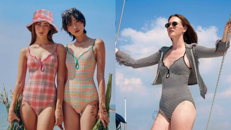 Aprilpoolday 克勞蒂亞的永恆一件式泳裝／ 3,739元（圖／Pinkoi）
