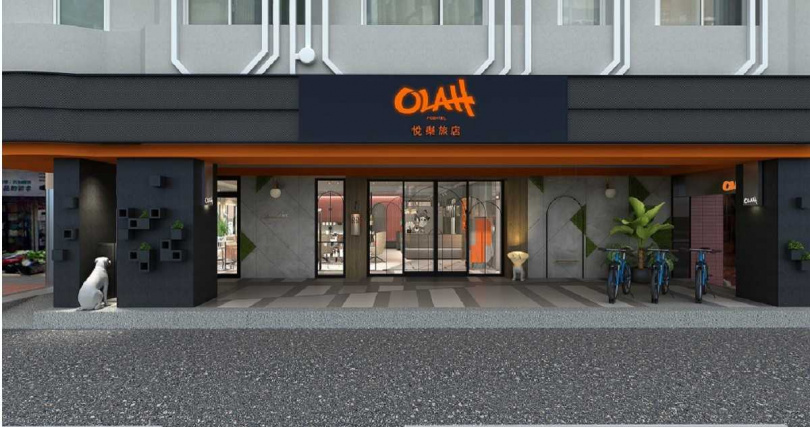 「OLAH悅樂旅店」台中館將於3月開幕。（圖皆為3D示意圖，圖／Klook提供）