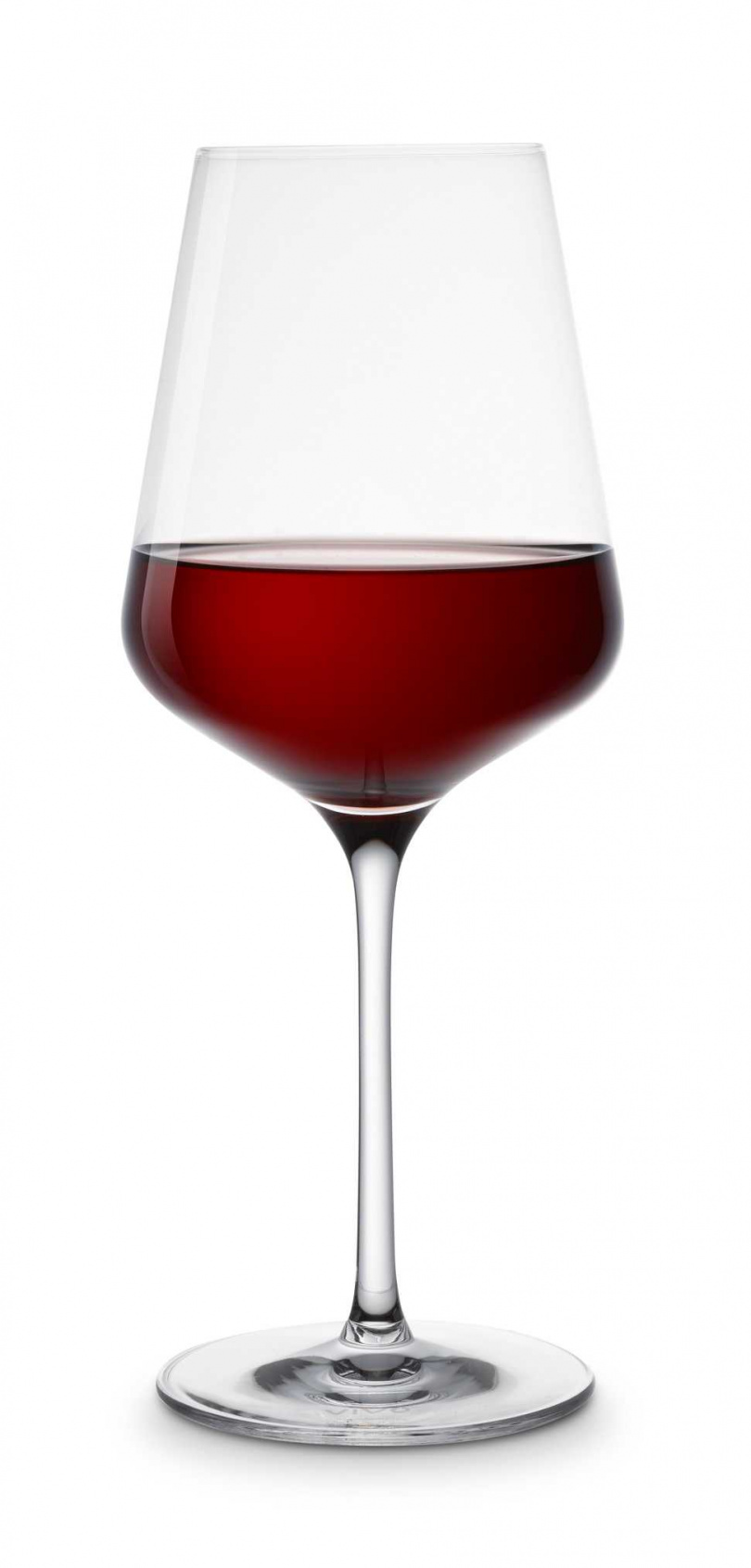 光彩紅酒杯/杯身長，杯口徑大，整體為寬口圓弧線條設計，在飲用之前，利用酒杯形體以輕柔方式旋轉，可以滿足紅酒與空氣接觸的面積，達到醒酒的目的。（圖／品牌提供）