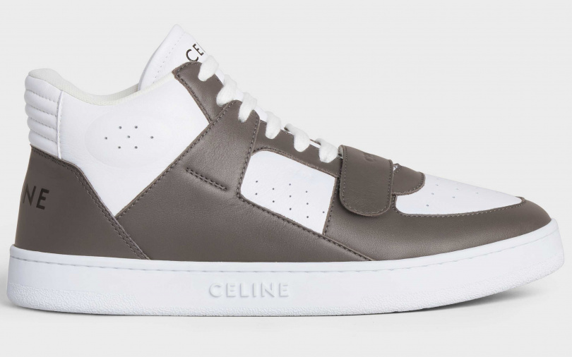 CELINE CT-02中筒皮革運動鞋／25,500元（圖／品牌提供）