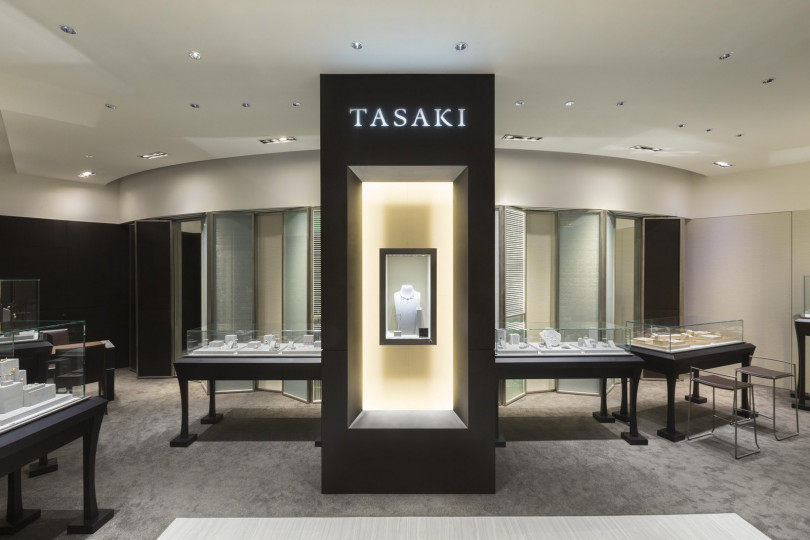 TASAKI全台首間形象概念店於台北市微風廣場優雅開幕。（圖／TASAKI提供）