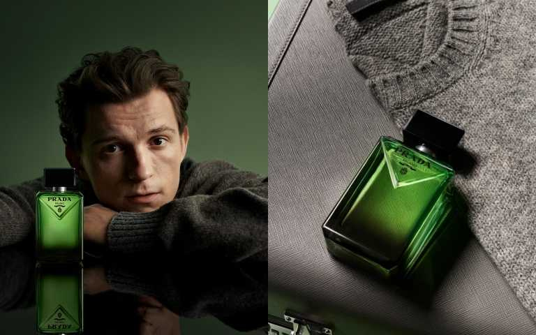 英國男星Tom Holland擔任全球首位男性代言人！PRADA Paradigme 重構本我男士淡香精 50ml / 3,650元、100ml / 5,150元。（圖／品牌提供）
