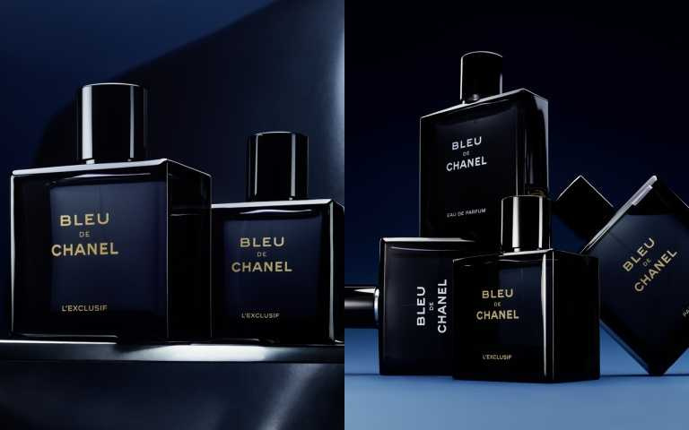 CHANEL香奈兒藍色男性淬煉香精 60ml / 6,150元、100ml / 8,700元。（圖／品牌提供）