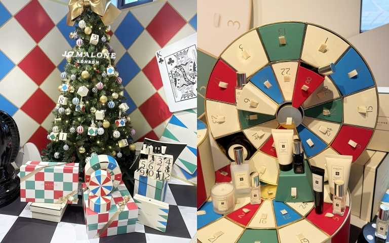圖說：聖誕限定《Fun & Game 放玩派對》系列太可愛繽紛，超好買！右為這次最強倒數月曆太奢華（圖／黃筱婷攝） 