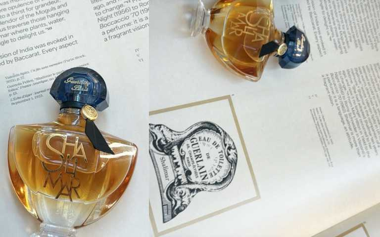 Guerlain 嬌蘭 SHALIMAR 一千零一夜 一百周年限定精萃淡香精30 ml/3,550元；90 ml/6,710元。 （圖／黃筱婷攝）