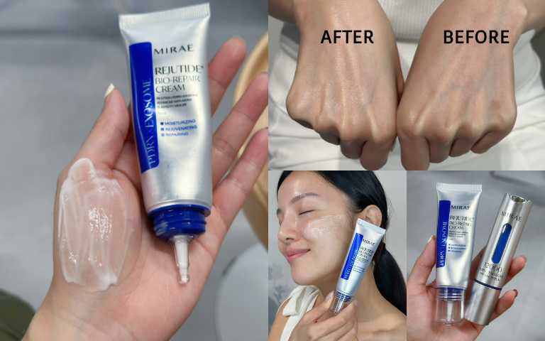 MIRAE未來美 PDRN 麗珠肽修護新生乳50ml／2,480元（圖／廖怡婷 攝）