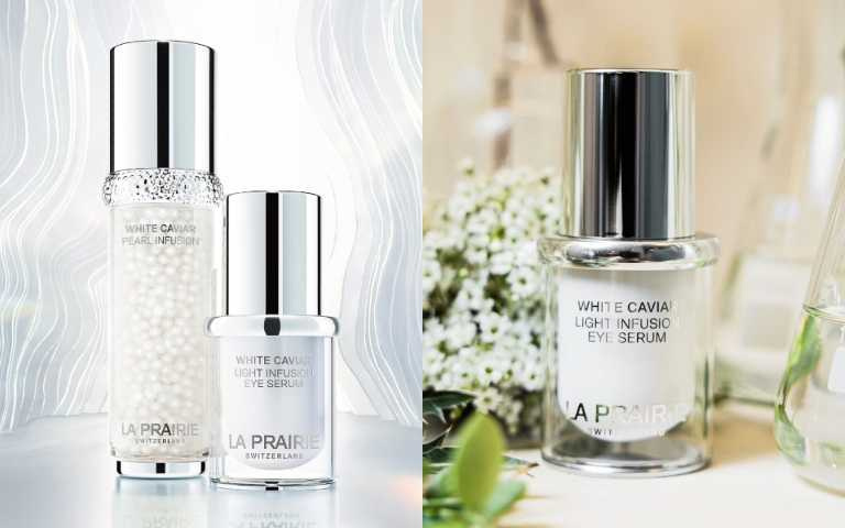 2026 年 LA PRAIRIE萊珀妮「鑽白魚子時空亮眼精華」重磅上市！鑽白魚子亮顏系列同步全新升級。（圖／品牌提供）