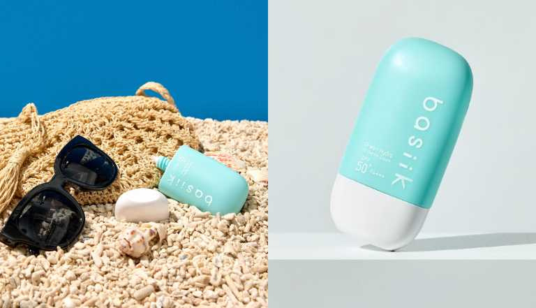 basiik 微生平衡清爽物理防曬乳SPF50+PA+++45ml/880元(圖/品牌提供)
