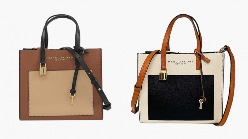 Marc Jacobs Mini Grind Colorblock托特包/12,000元 (圖/品牌提供)
